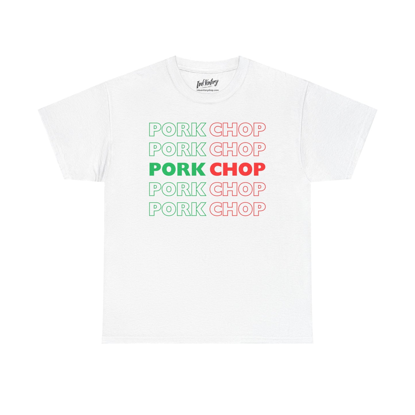 Pork Chop T-Shirt - Fun Unisex Cotton Tee for Portugal Lovers