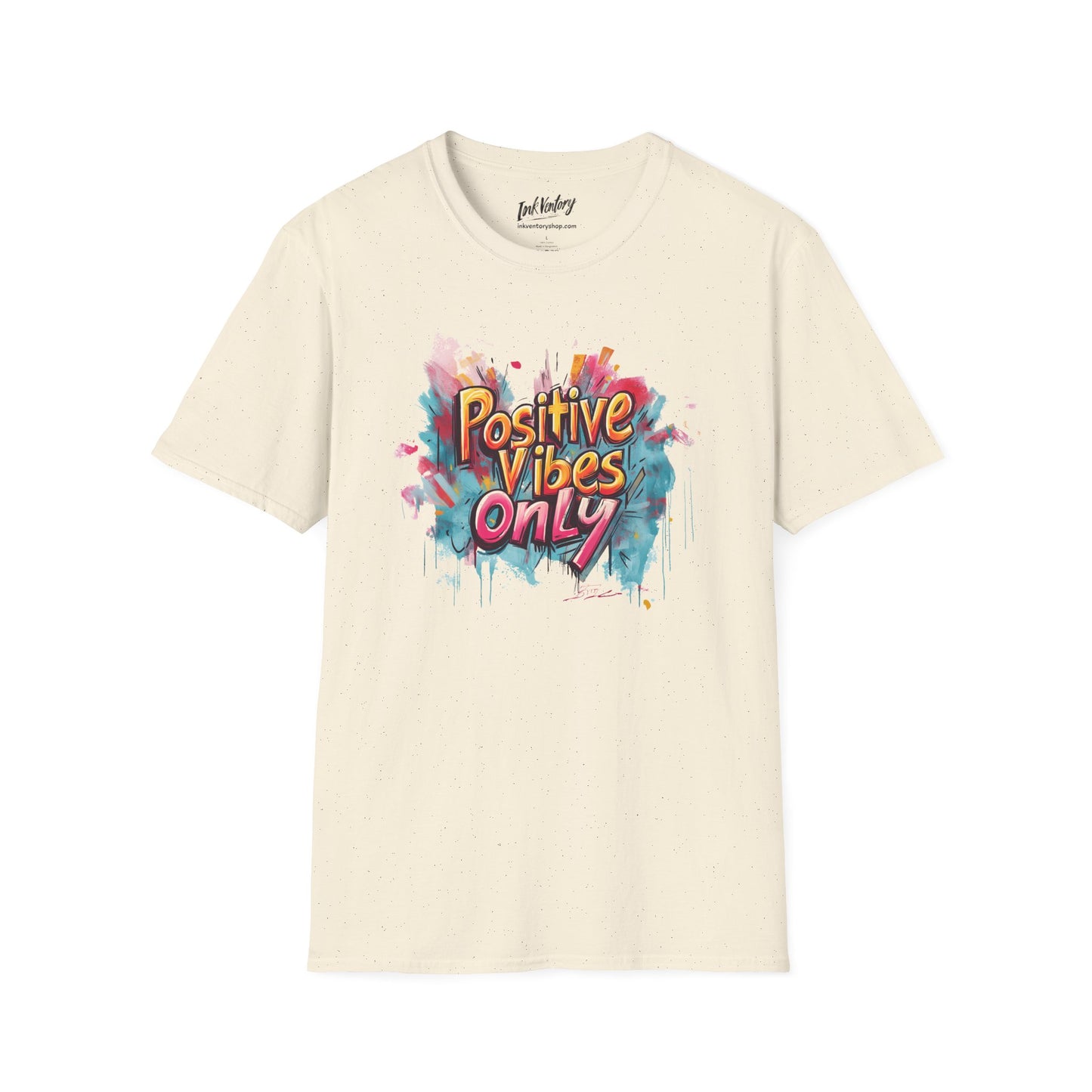 Positive Vibes Only T-Shirt - Mindfulness & Inspiration Graphic Tee