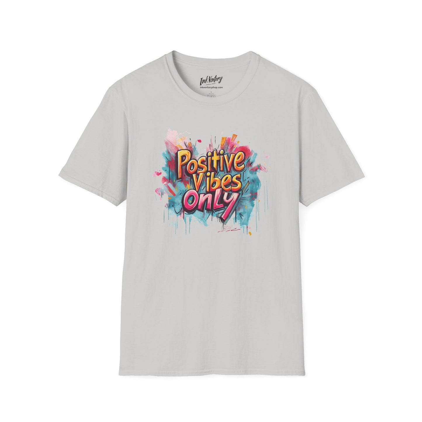Positive Vibes Only T-Shirt - Mindfulness & Inspiration Graphic Tee