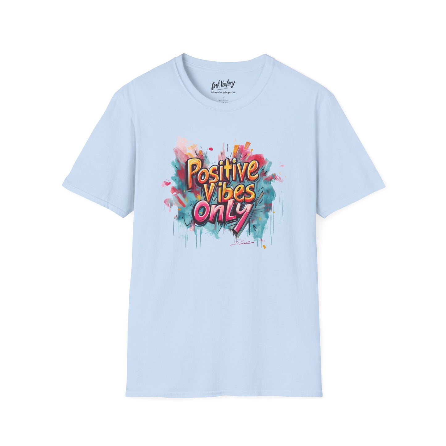 Positive Vibes Only T-Shirt - Mindfulness & Inspiration Graphic Tee