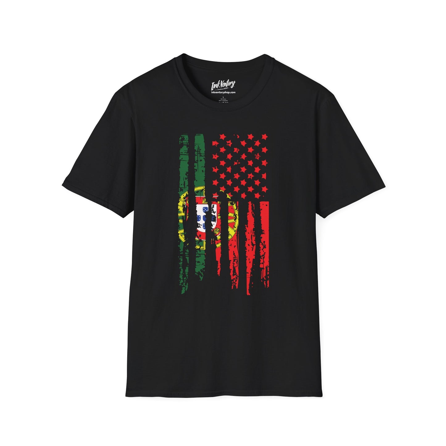 Portuguese American Flag Unisex T-Shirt, Celebrate Your Heritage in Style