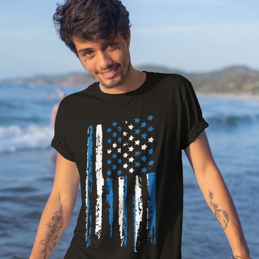 Greek American Flag T-Shirt, Celebrate Your Heritage in Style